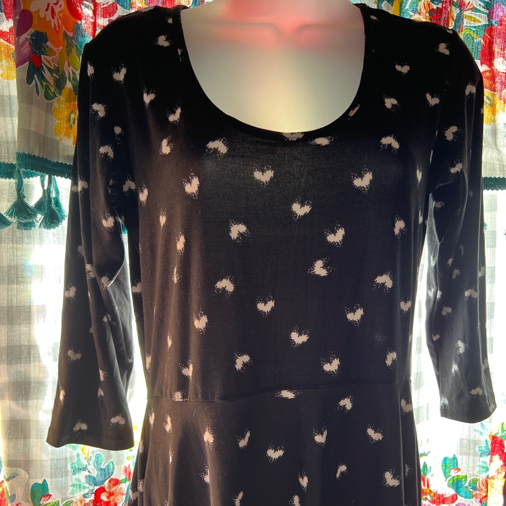 Black Valentine’s Day Dress